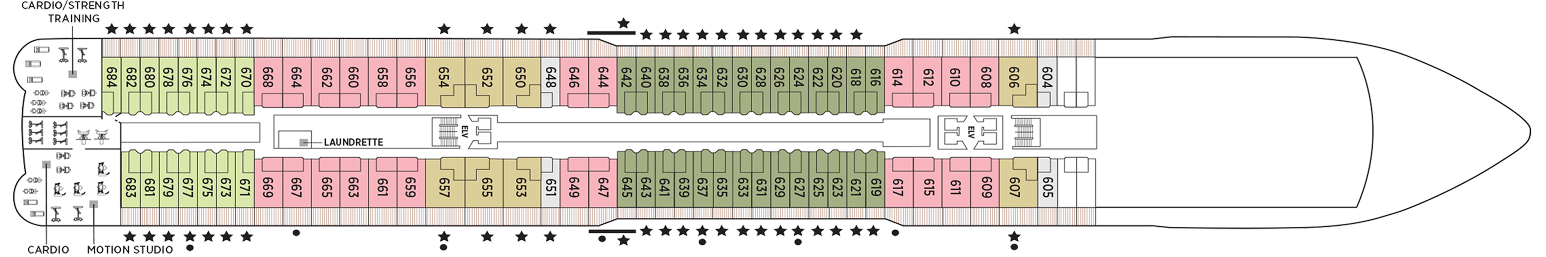 Regent Seven Seas Cruises Seven Seas Explorer Deck 6.png